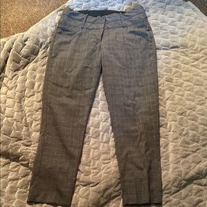 Gray Plaid Trousers